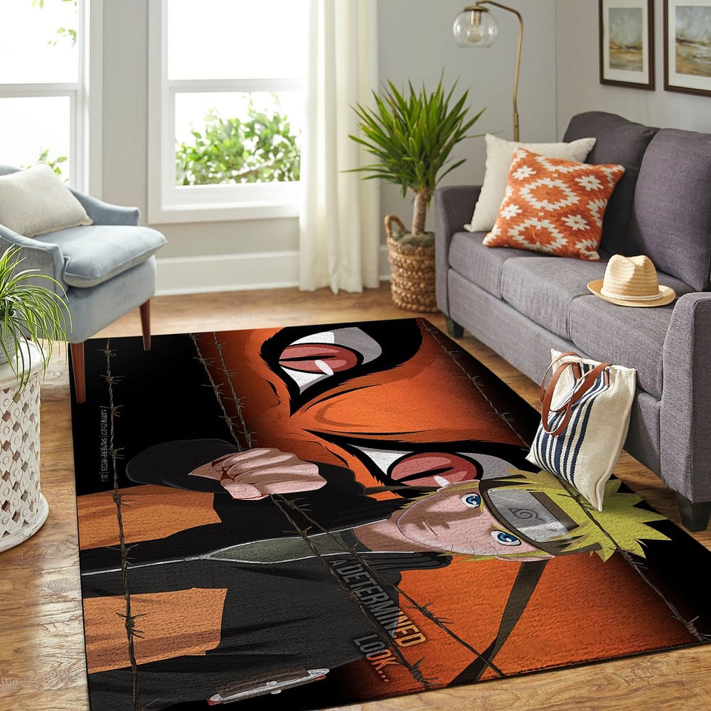 Amazon Naruto Themed Living Room Area No6399 Rug