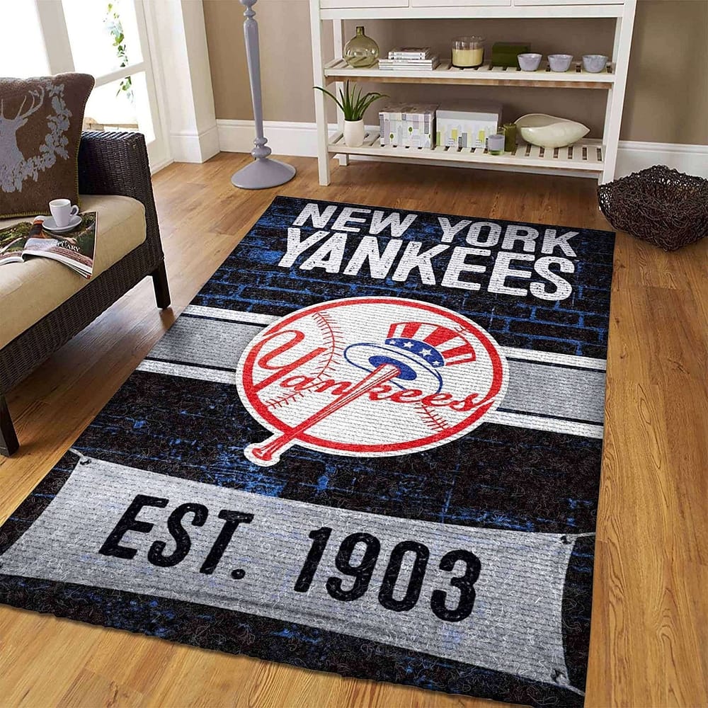 Amazon New York Yankees Living Room Area No4302 Rug