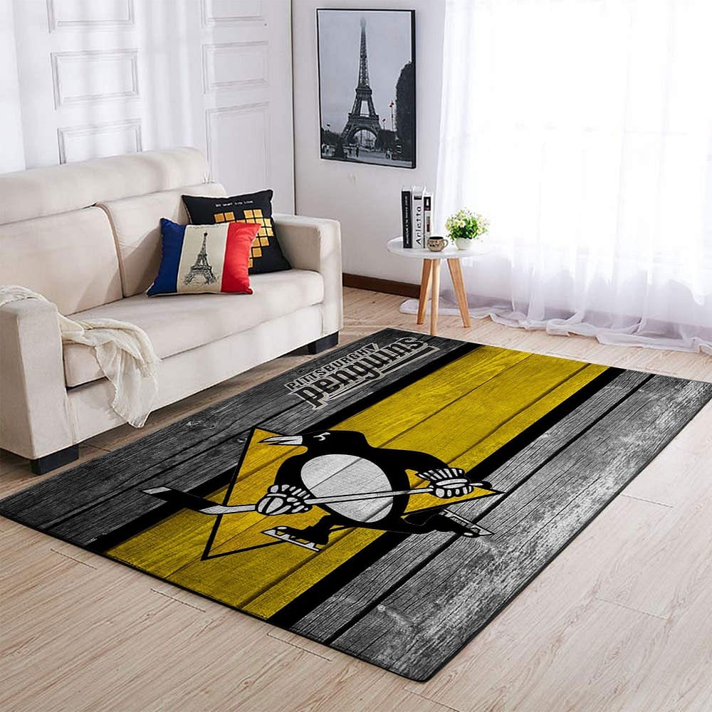 Amazon Pittsburgh Penguins Living Room Area No4632 Rug