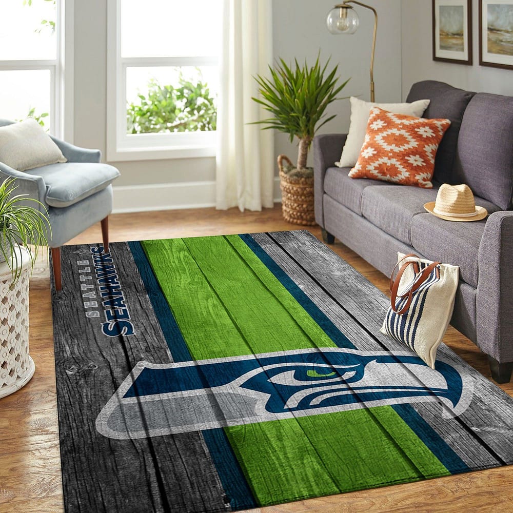 Amazon Seattle Seahawks Living Room Area No4981 Rug