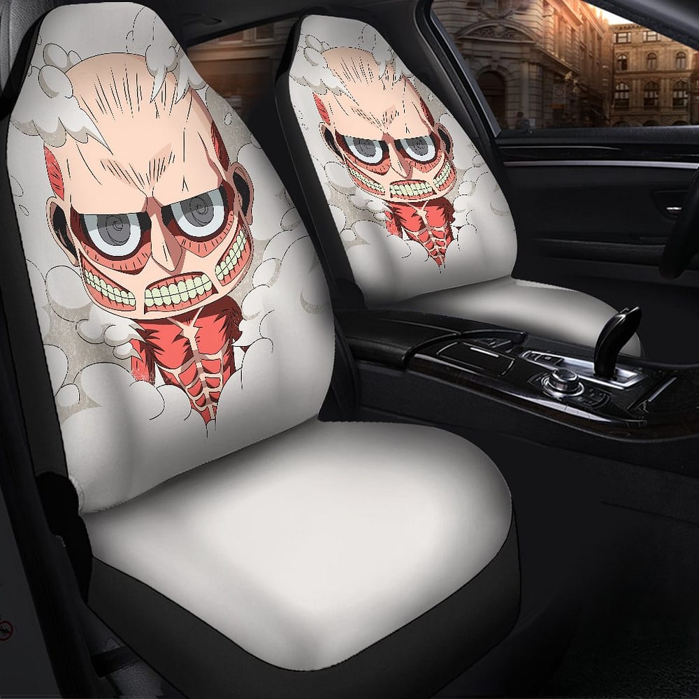 Attack On Titan Chibi Cute Car Seat Covers