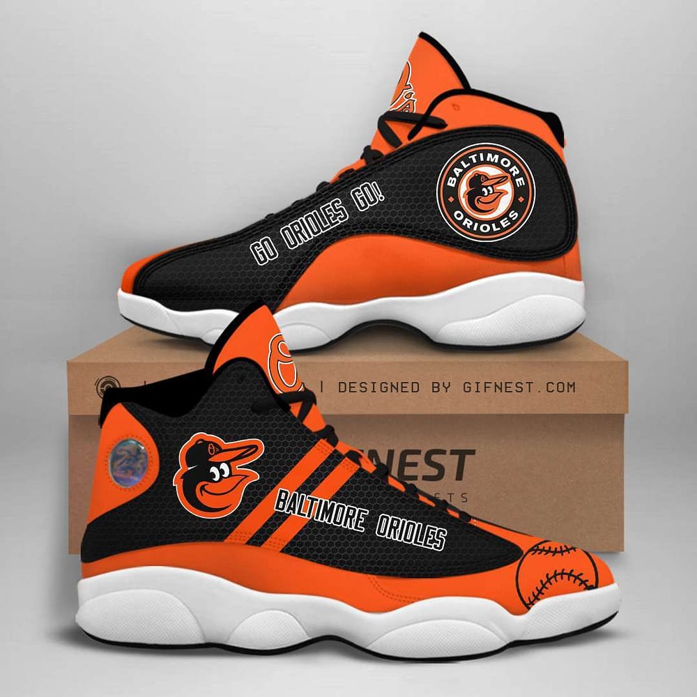 Baltimore Orioles Custom No23 Air Jordan Shoes