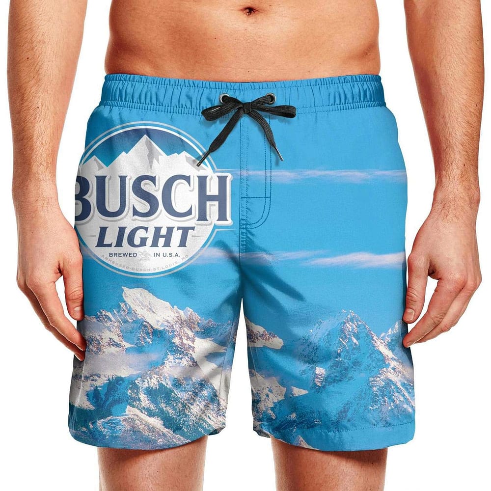 Busch Light Sign Patriotic American Usa Flag July 4th Shorts