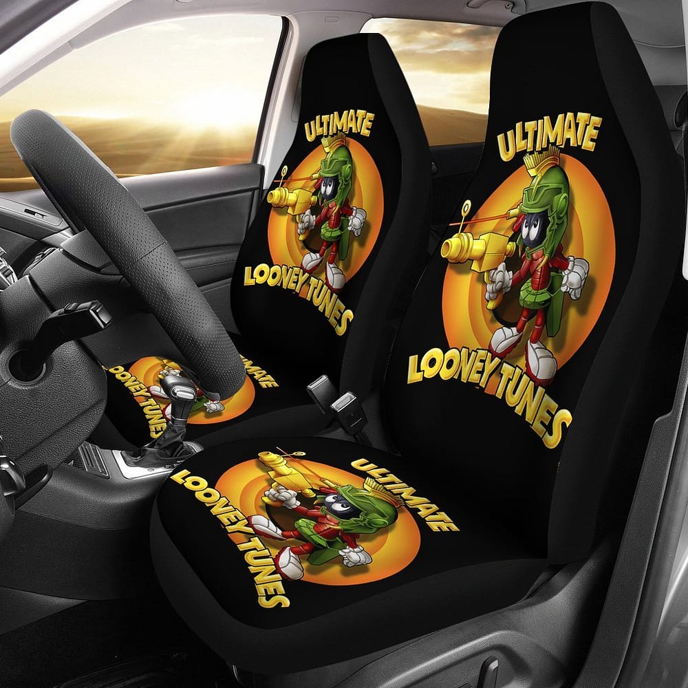 Cartoon Looney Tunes Martian Car Seat Covers