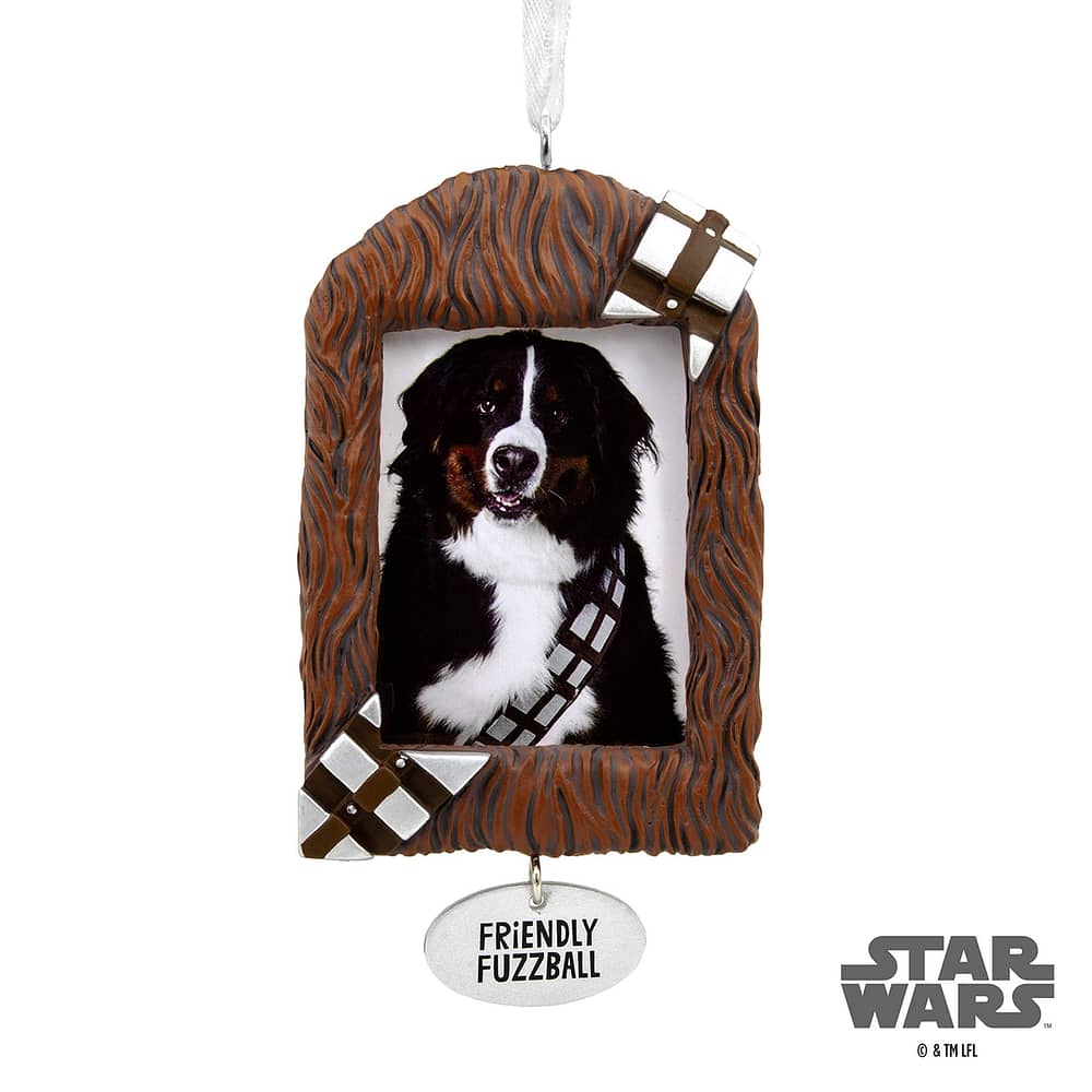 Christmas Star Wars Picture Ornament Chewbacca Pet Frame Personalized Gifts