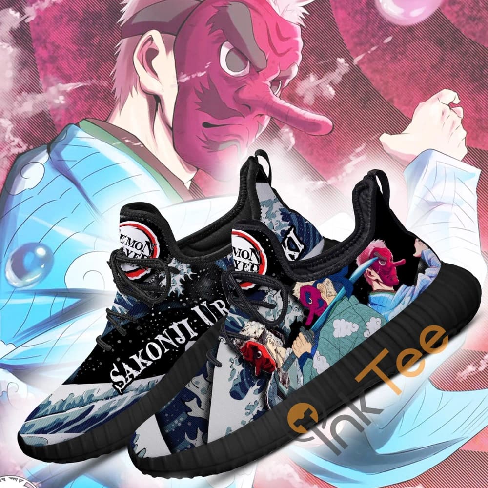 Demon Slayer Sakonji Urokodaki Custom Anime Amazon Reze Shoes