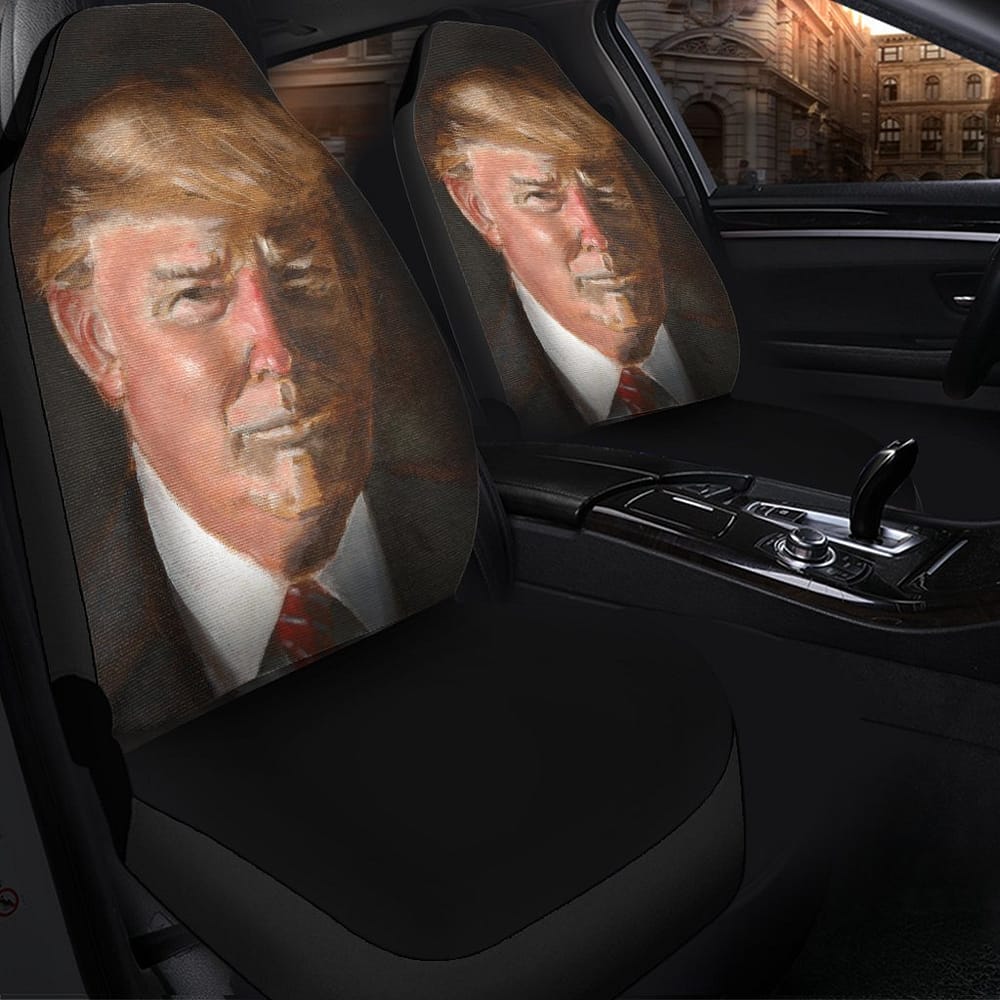 Donald Trump  Fun Cute Car Decor Accessories Car Seat Covers