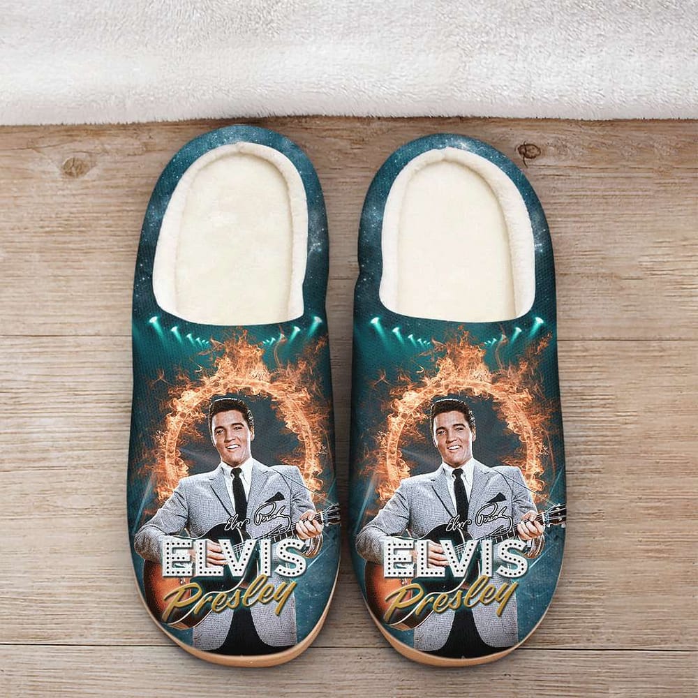 Elvis Presley Custom Shoes Slippers