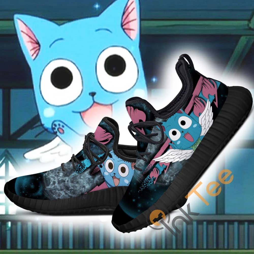 Inktee Store - Fairy Tail Happy Fairy Tail Anime Amazon Reze Shoes Image