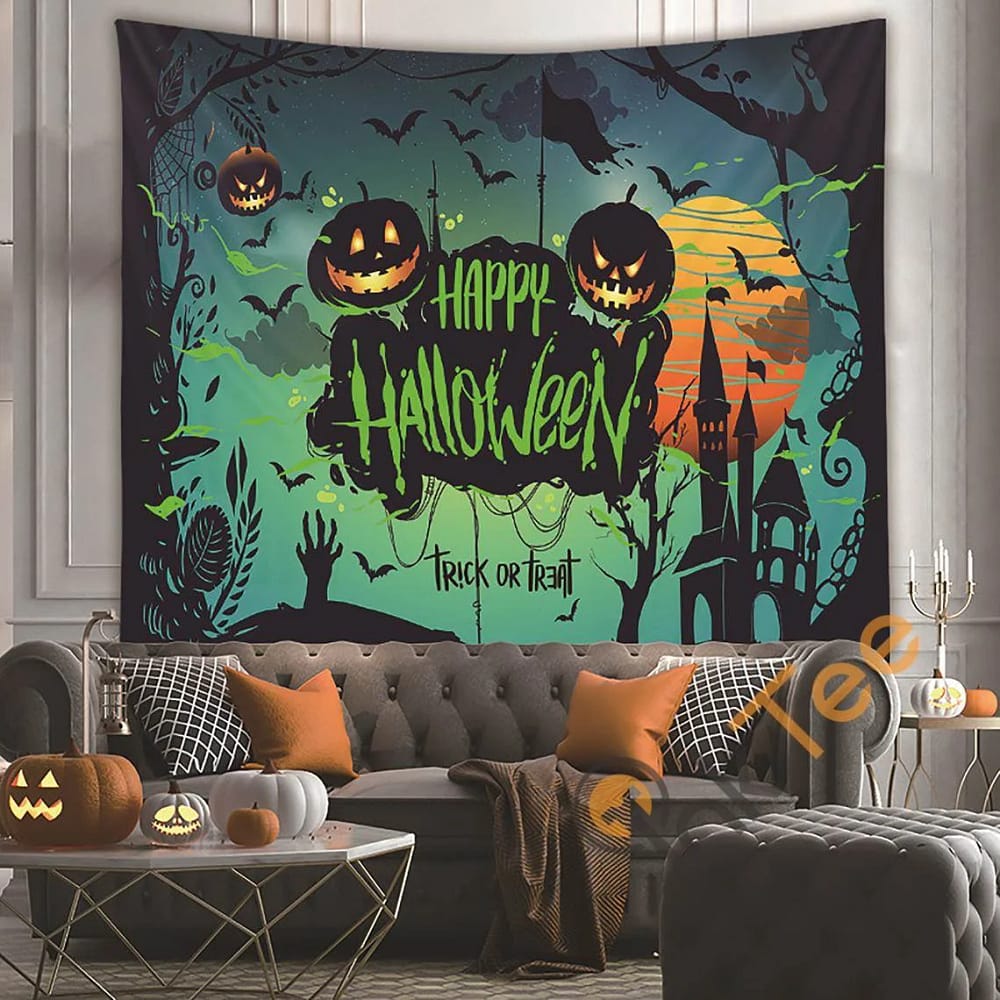 Happy Halloween Art Sku930 Tapestry