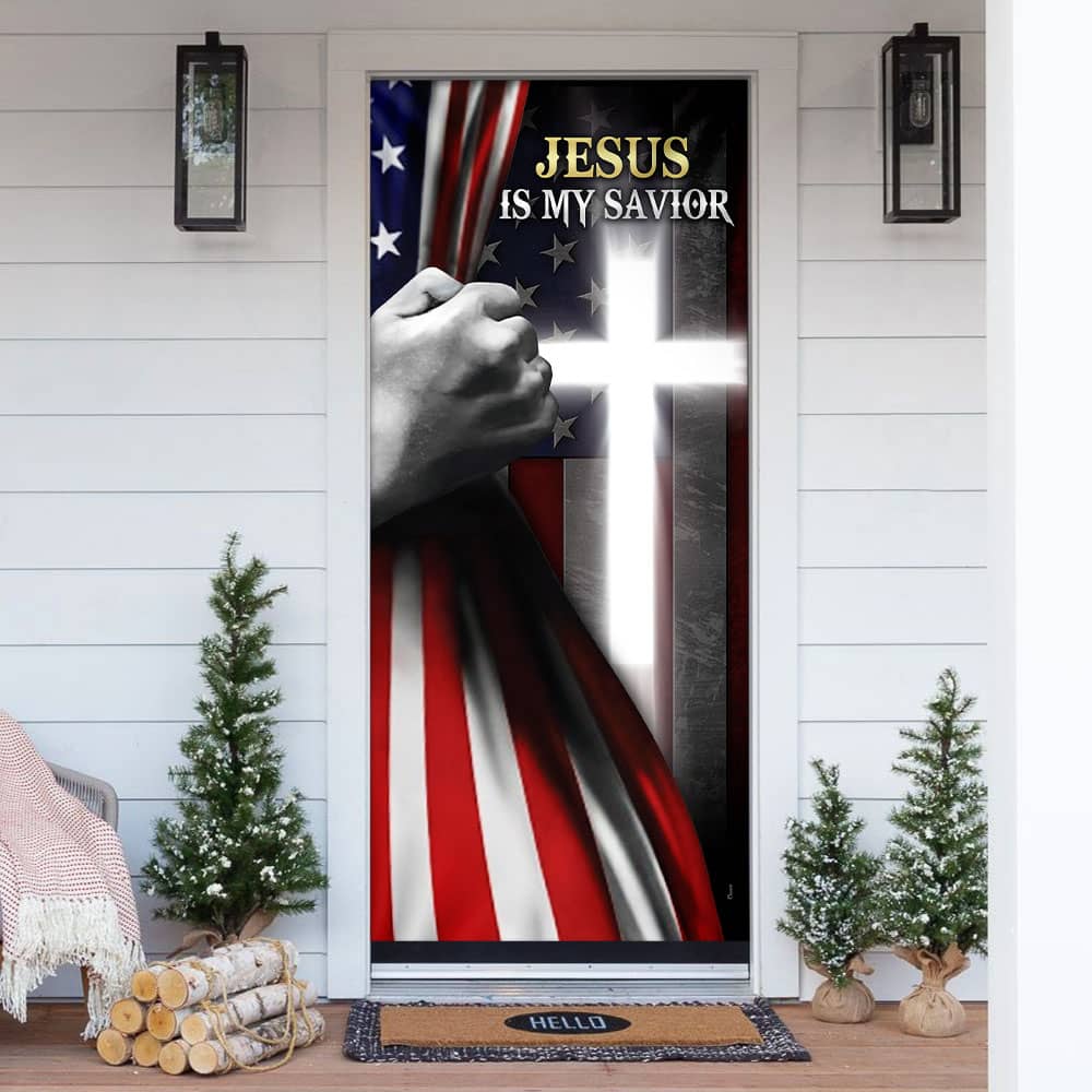 Jesus Is My Savior No11 Door Cover
