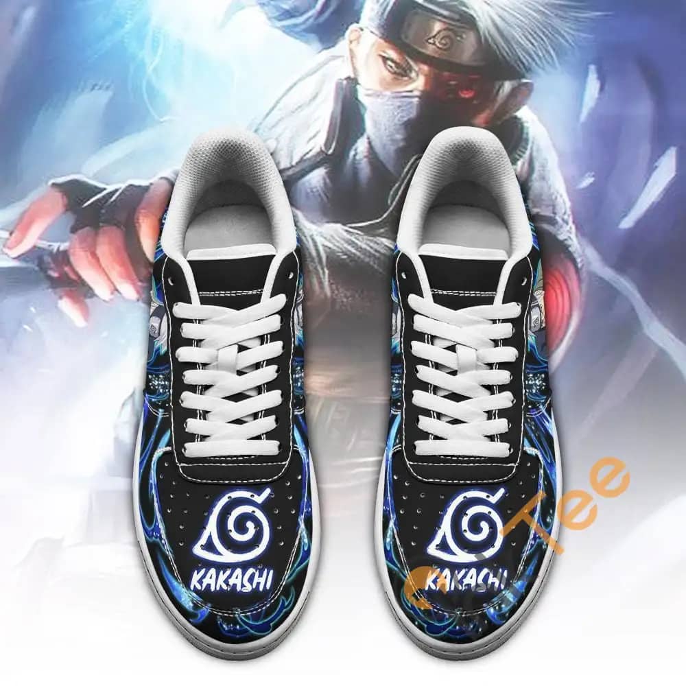 Naruto Kakashi Custom Naruto Anime Amazon Nike Air Force Shoes