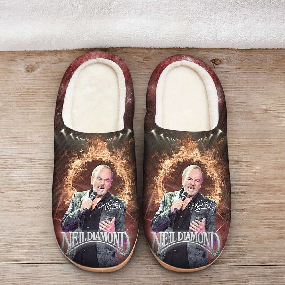 Neil Diamond Custom Shoes Slippers