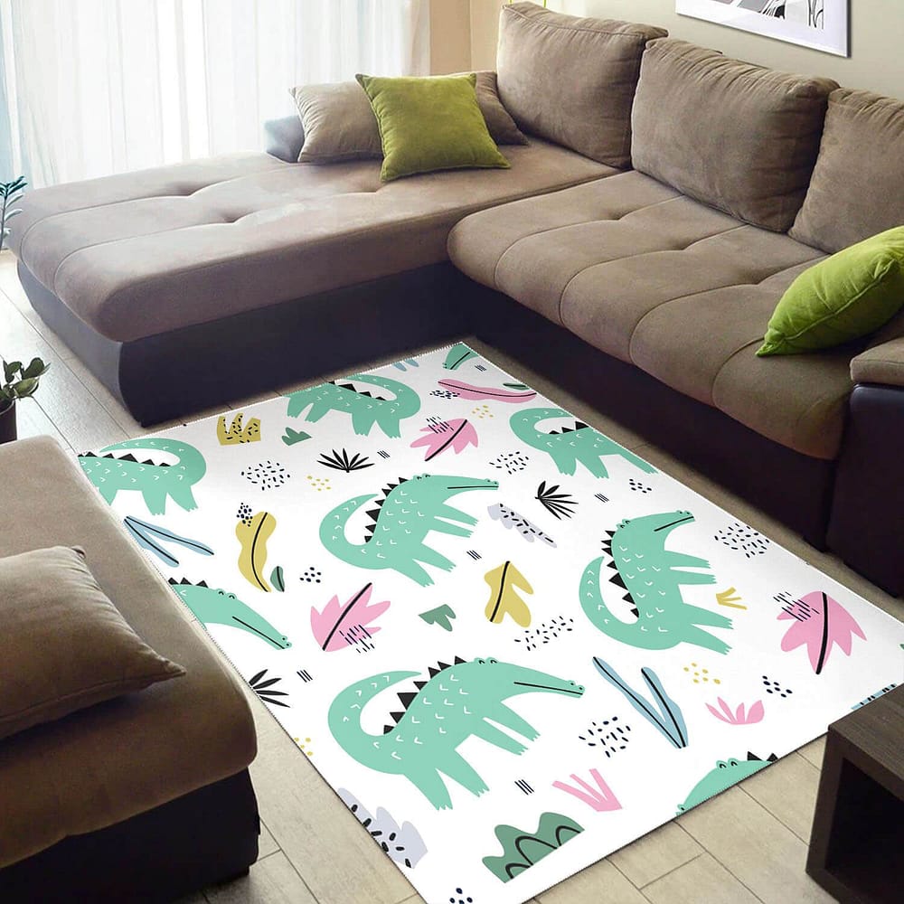 Nice African Holiday American Art Wildlife Animals Style Carpet Inspired Living Room Rug