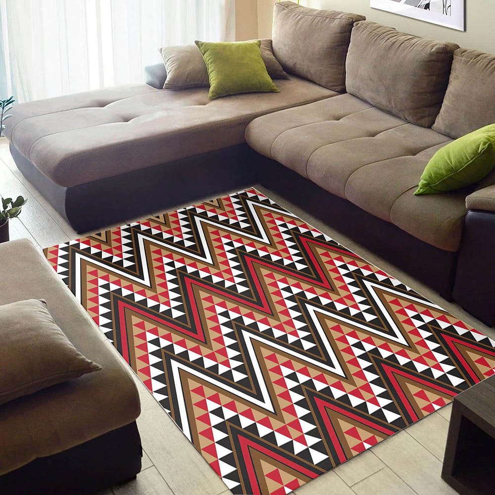 Nice African Style Modern Print Seamless Pattern Carpet Rug