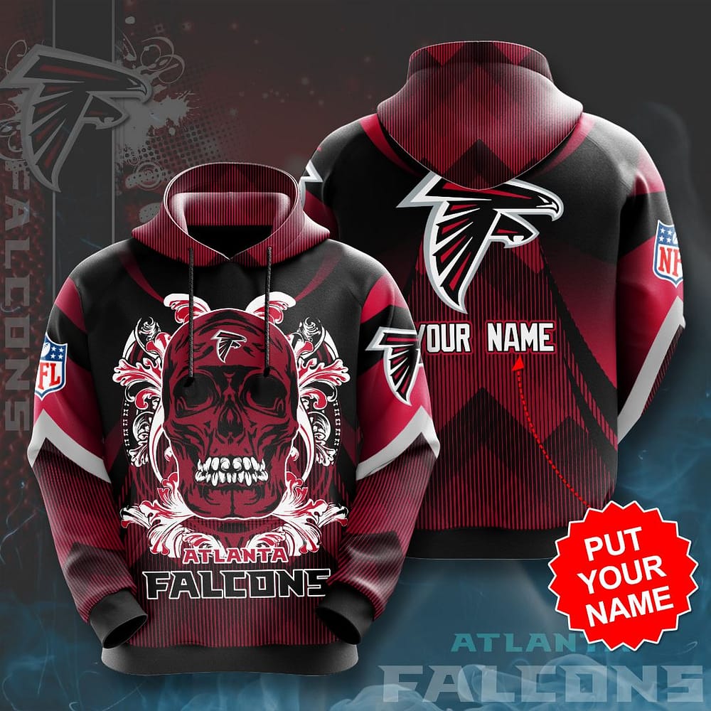 Personalized Atlanta Falcons No133 Custom Hoodie 3D