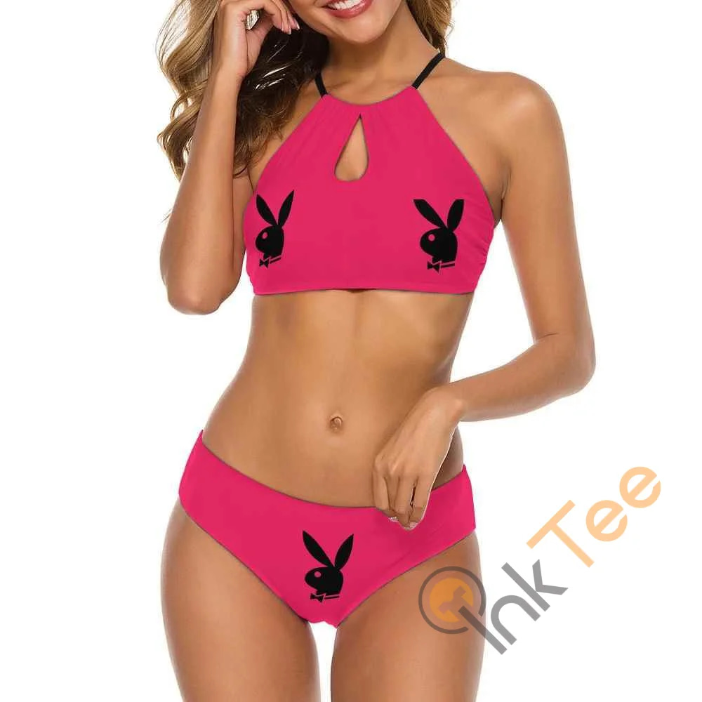 Pink Playboy 2-piece Bikini