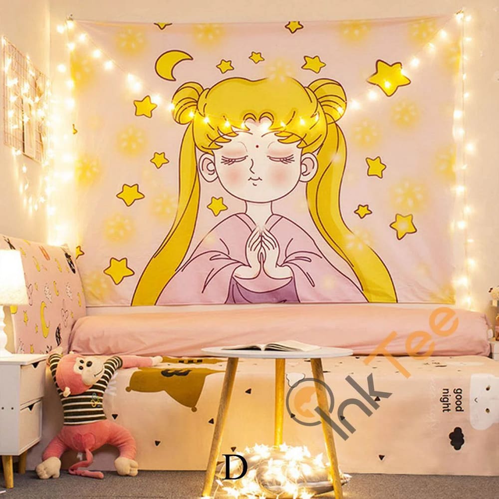 Sailor Moon Comic Anime Sku938 Tapestry