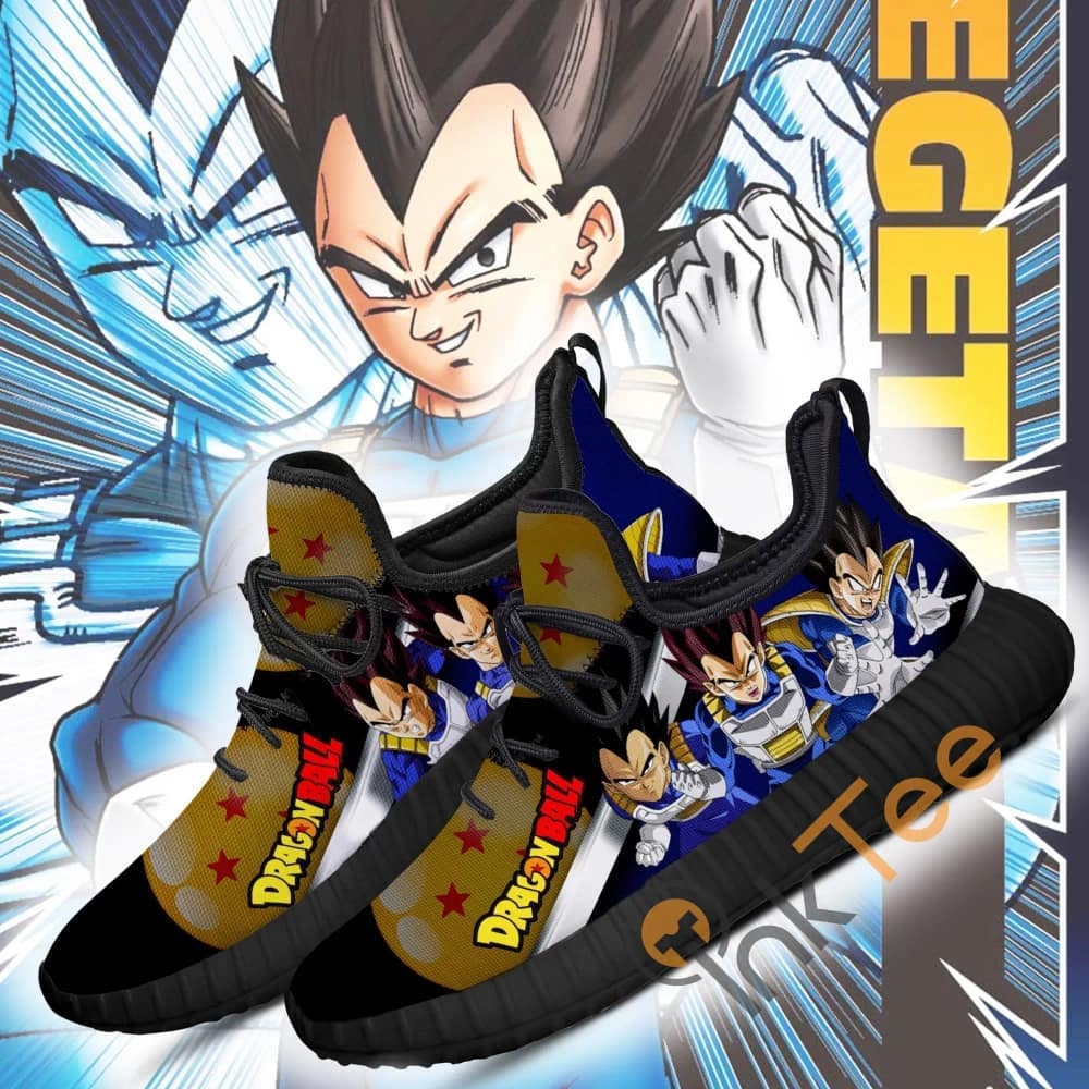 Inktee Store - Vegeta Dragon Ball Anime Amazon Reze Shoes Image