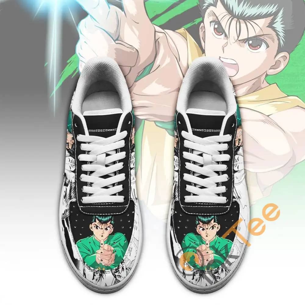 Yusuke Urameshi Yu Yu Hakusho Anime Manga Amazon Nike Air Force Shoes