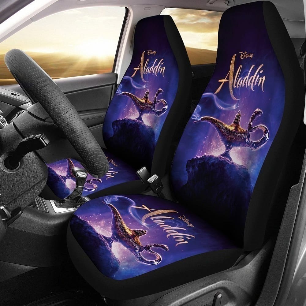 Aladdin Genie's Lamp For Fan Gift Sku 1570 Car Seat Covers