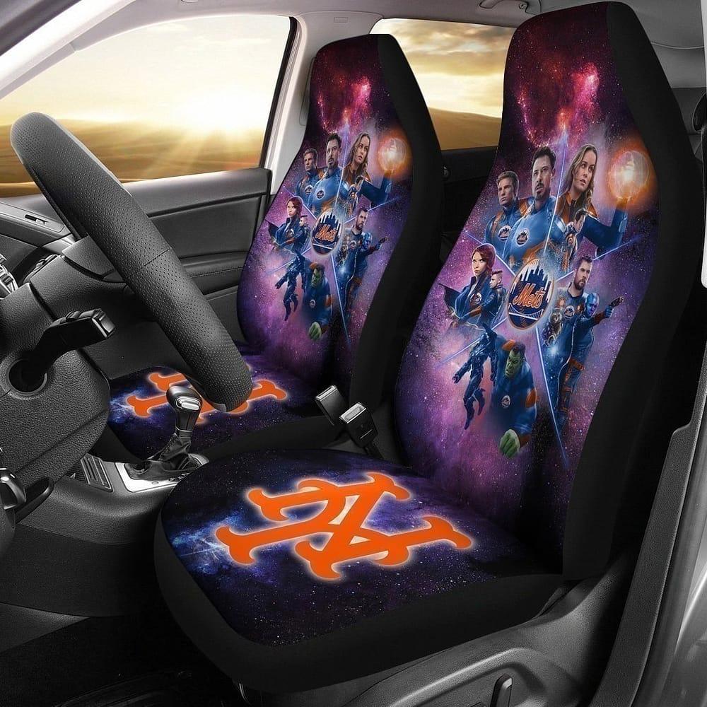 Avengers Baseball mets For Fan Gift Sku 1538 Car Seat Covers