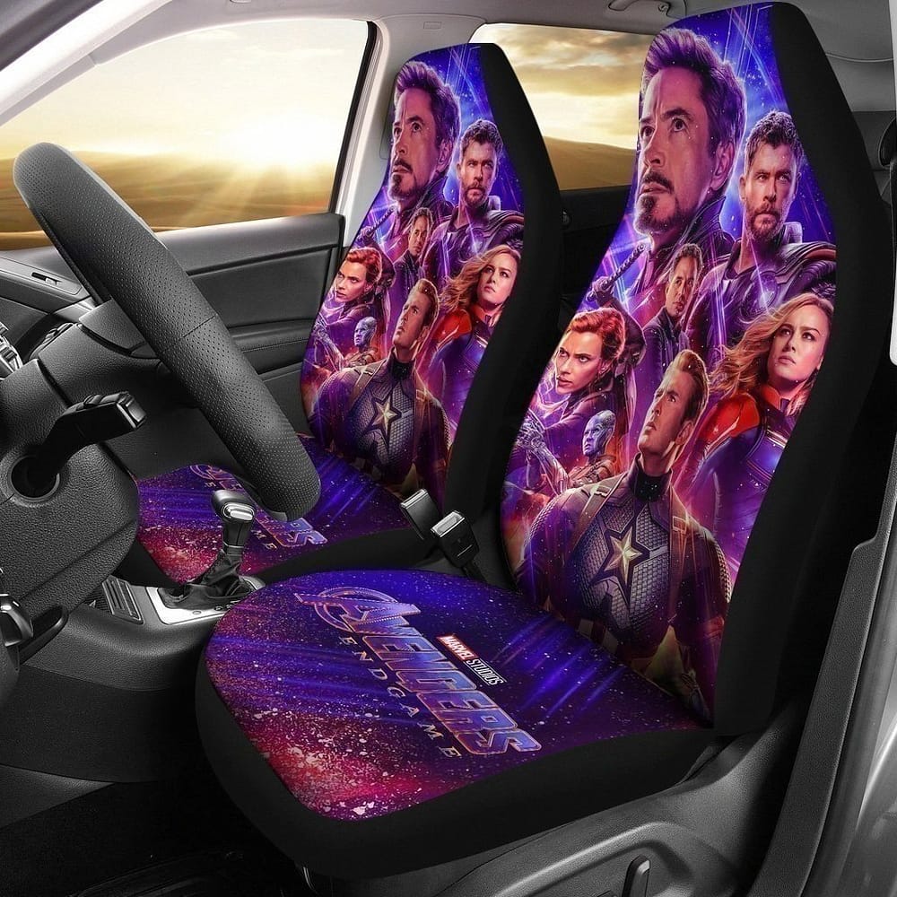Avengers Endgame Poster Marvel For Fan Gift Sku 1581 Car Seat Covers