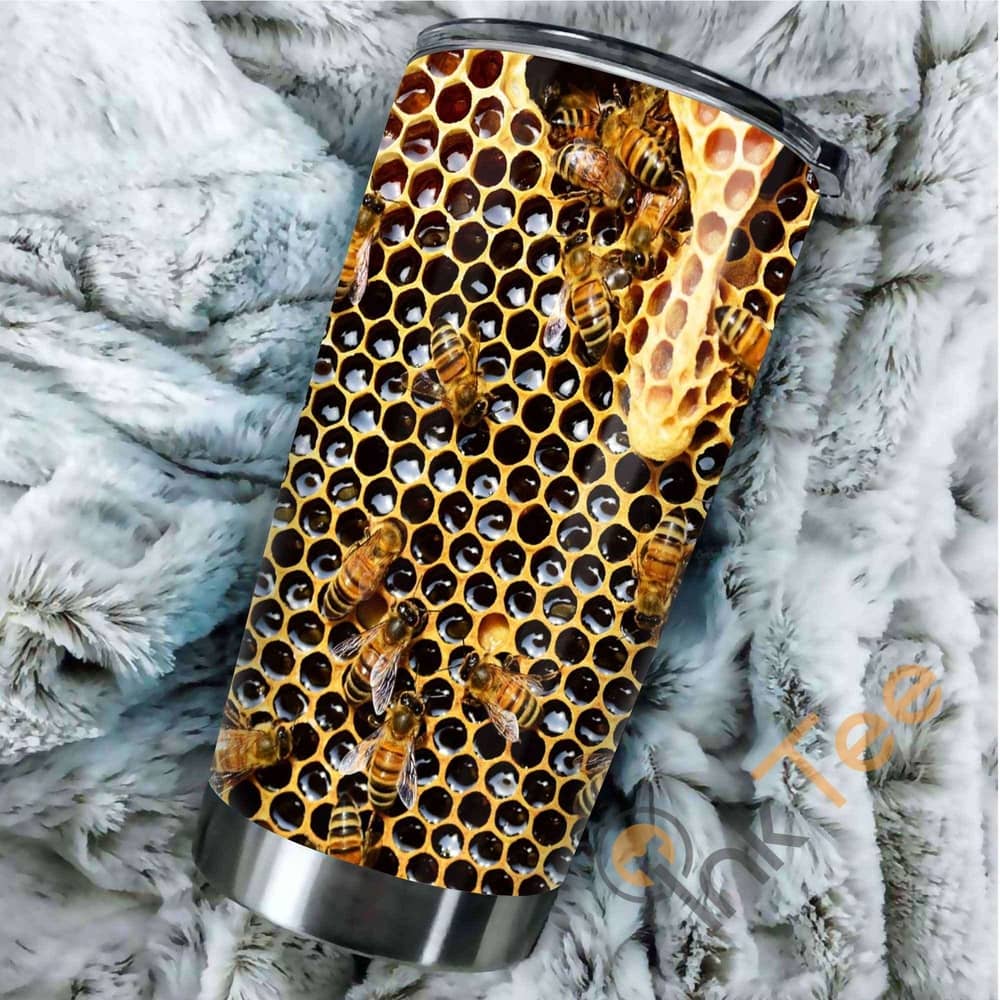 Bees Hive Amazon Best Seller Sku 3870 Stainless Steel Tumbler