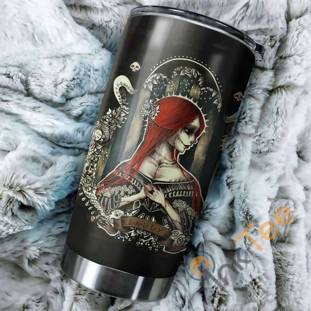 Couple Sally Nightmare Before Christmas Perfect Gift Stainless Steel Tumbler