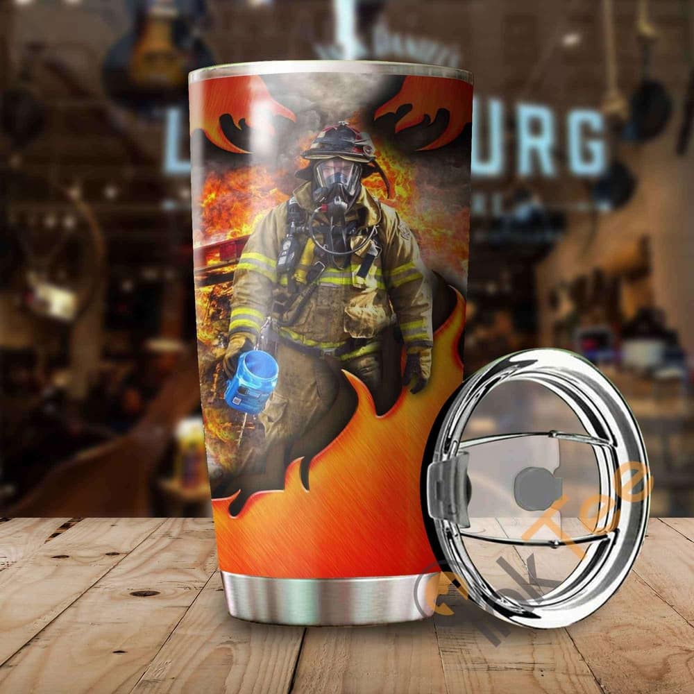 Firefighter Amazon Best Seller Sku 3557 Stainless Steel Tumbler
