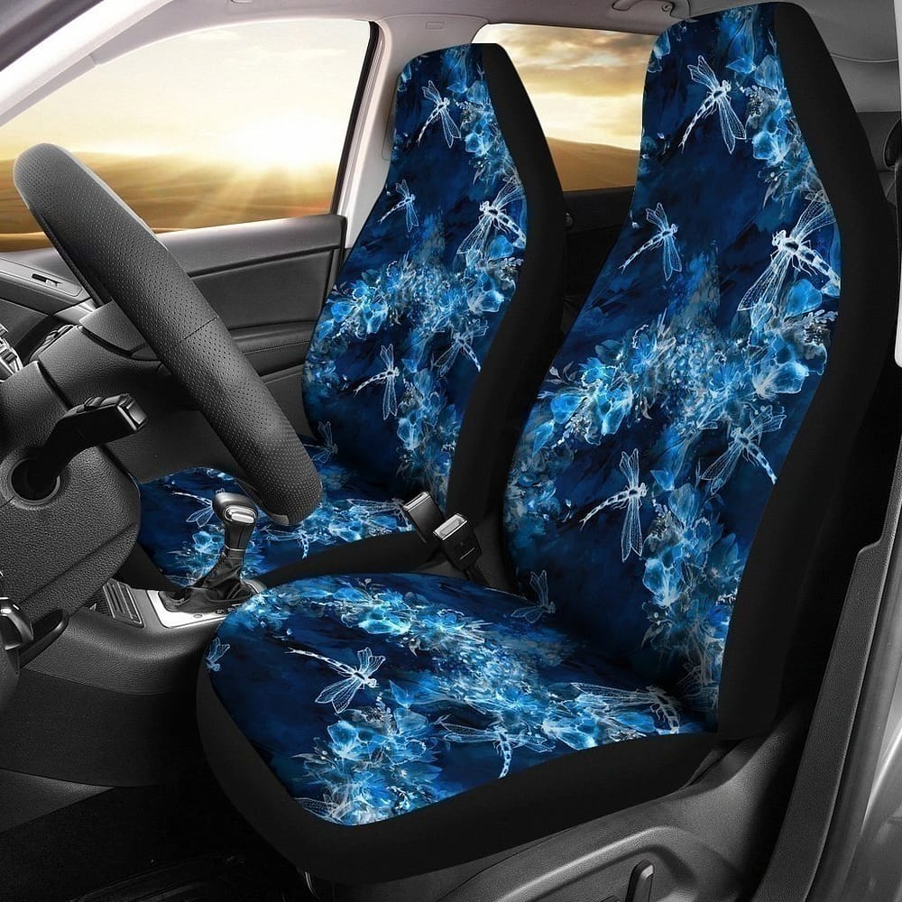 Galaxy Of Dragonfly For Fan Gift Sku 1586 Car Seat Covers