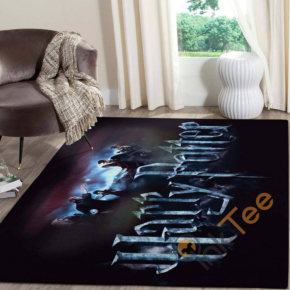 Harry Potter And Voldemort War Living Room Carpet Beautiful Gift For Fan Rug