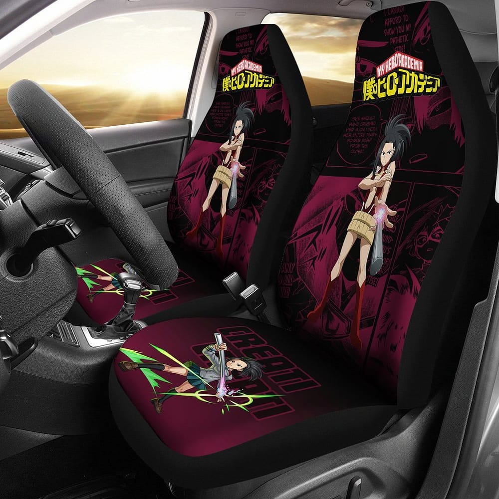 Momo Yaoyorozu My Hero Academia For Fan Gift Sku 1117 Car Seat Covers