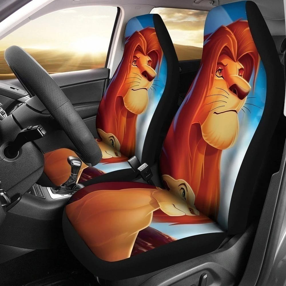 The Lion King Simba's Dad For Fan Gift Sku 730 Car Seat Covers