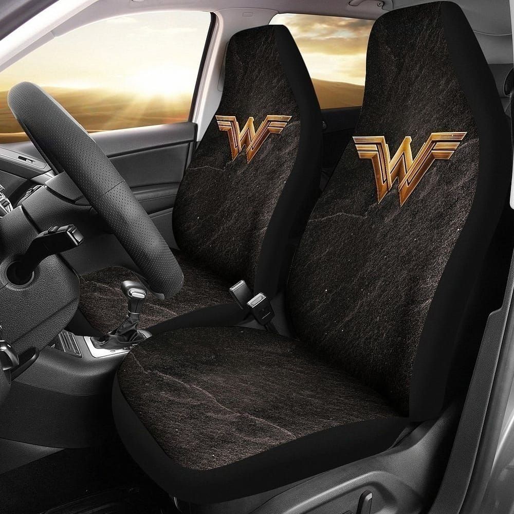 Wonder Woman Logo Dc Comics For Fan Gift Sku 1533 Car Seat Covers