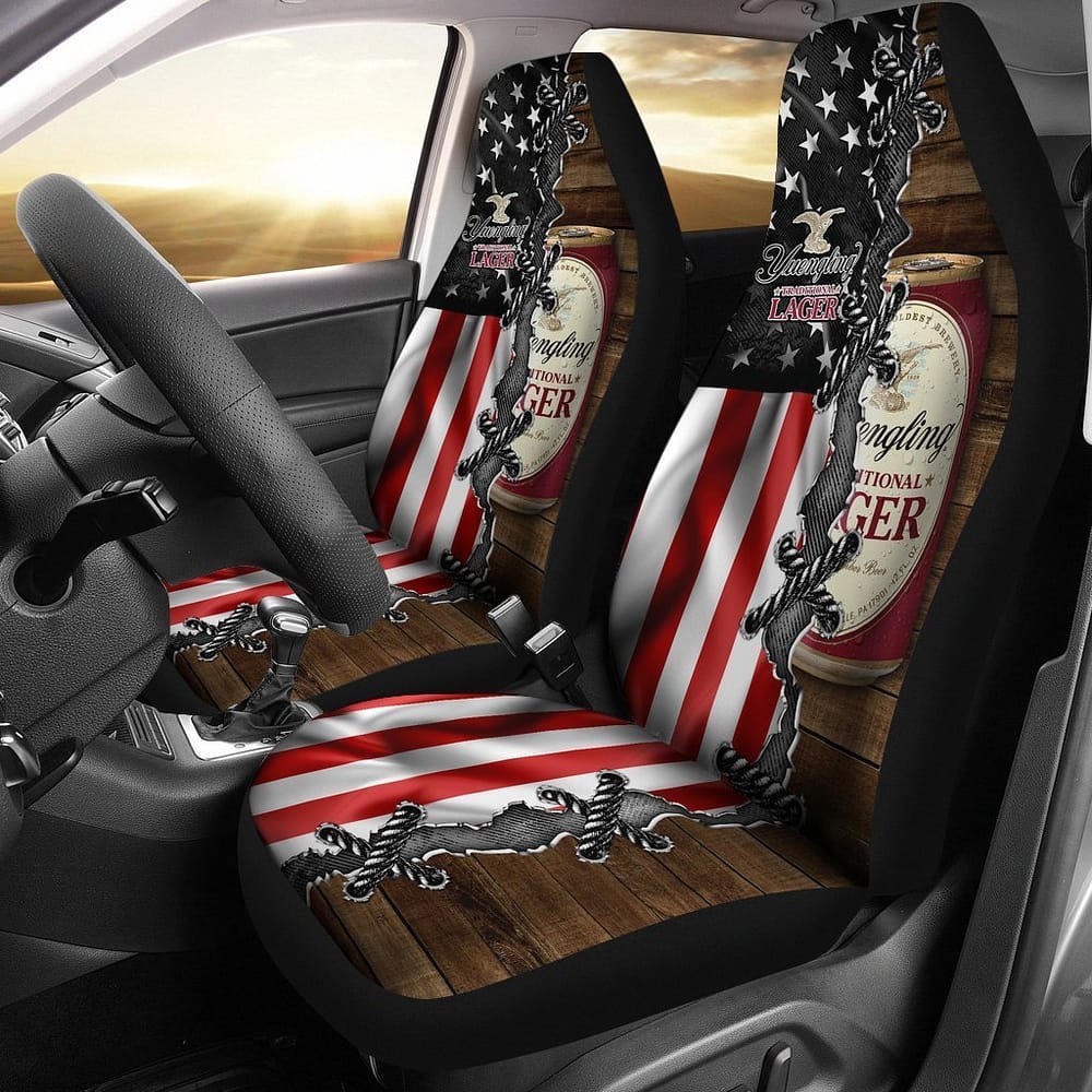 Yuengling Lager For Fan Gift Sku 1537 Car Seat Covers