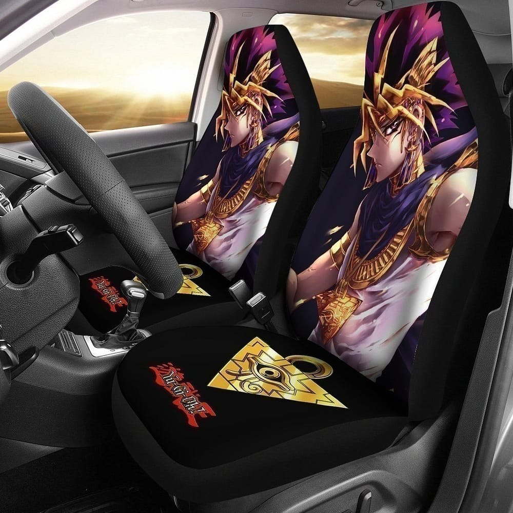 Yugi Muto Triangle Pendant Necklace Yugioh For Fan Gift Sku 1574 Car Seat Covers