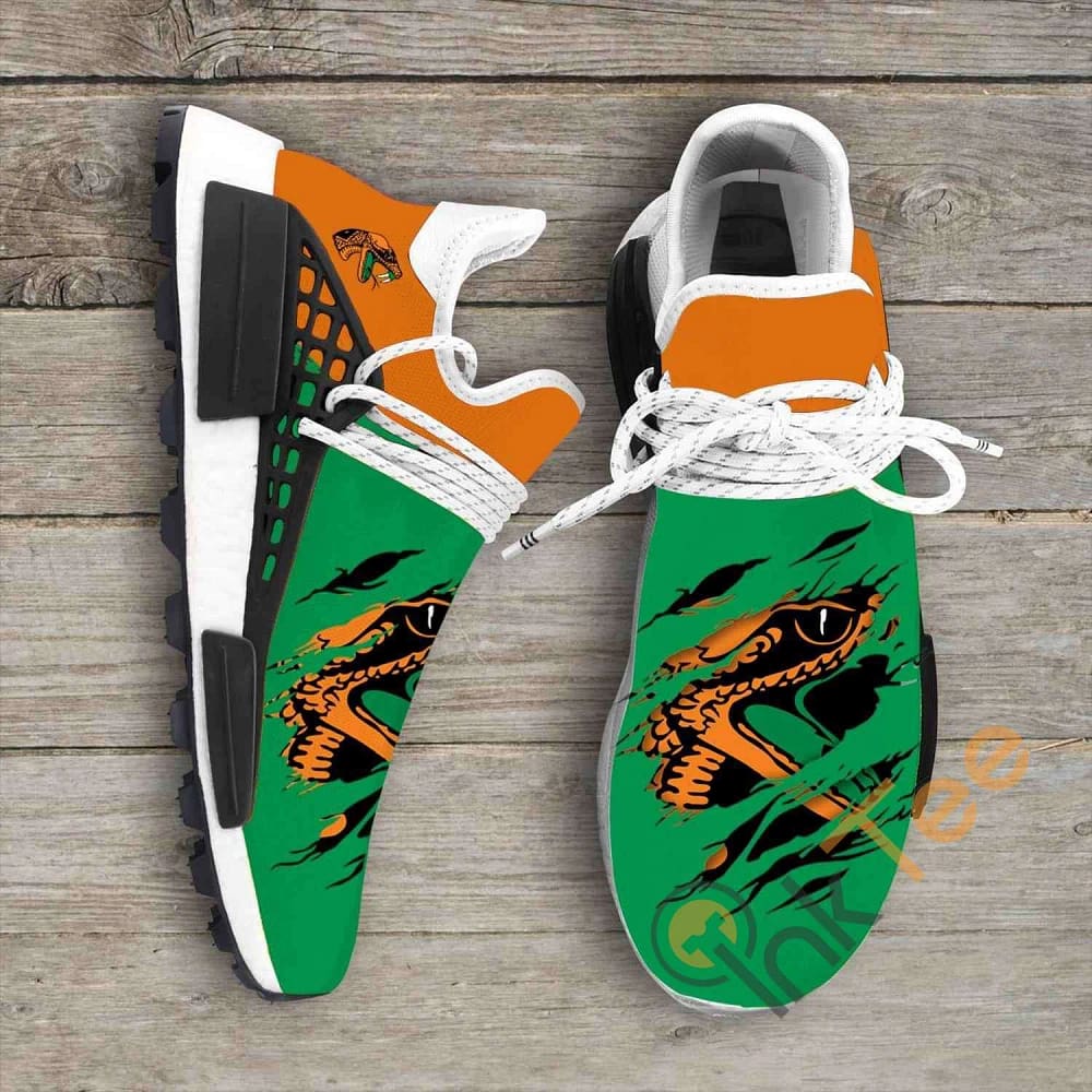 Florida A&m Rattlers Ncaa Sport Teams NMD Human Shoes