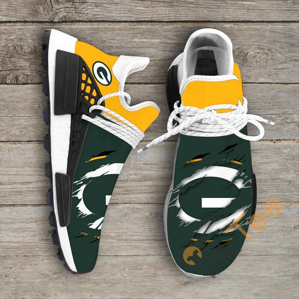 Green Bay Packers Nfl NMD Human Shoes