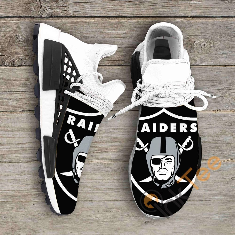 Oakland Raiders Nfl NMD Human Shoes