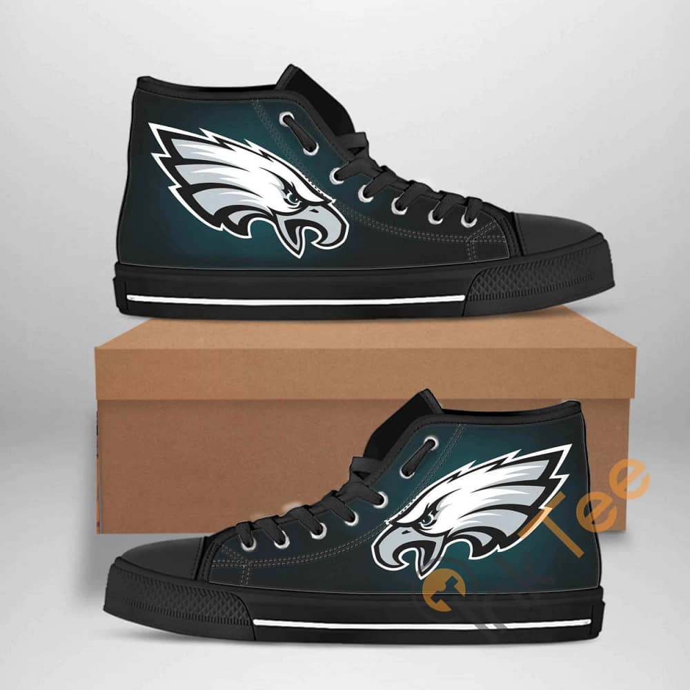 Philadelphia Eagles Nfl Football Amazon Best Seller Sku 2164 High Top Shoes