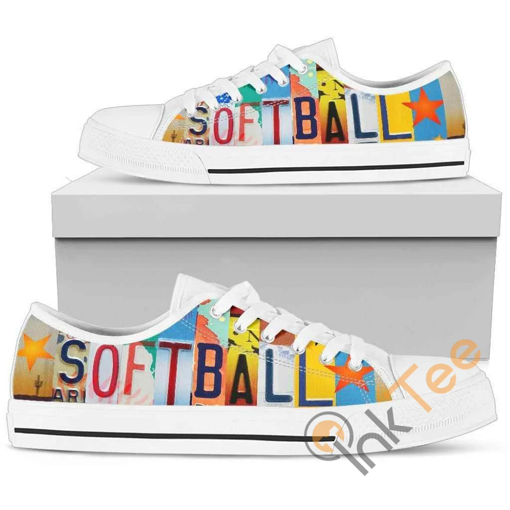 Softball Addict Low Top Shoes
