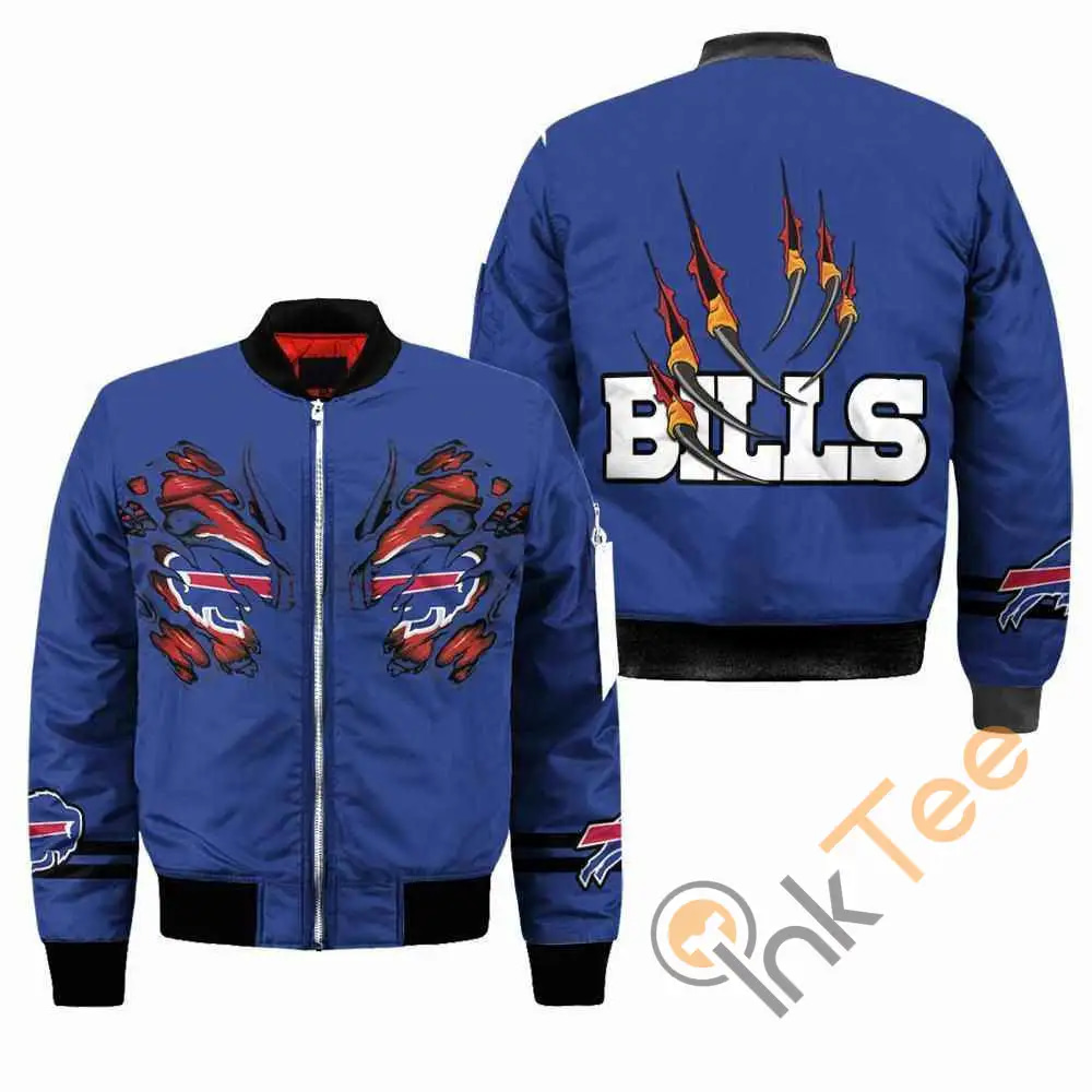 Buffalo Bills NFL Claws  Apparel Best Christmas Gift For Fans Bomber Jacket