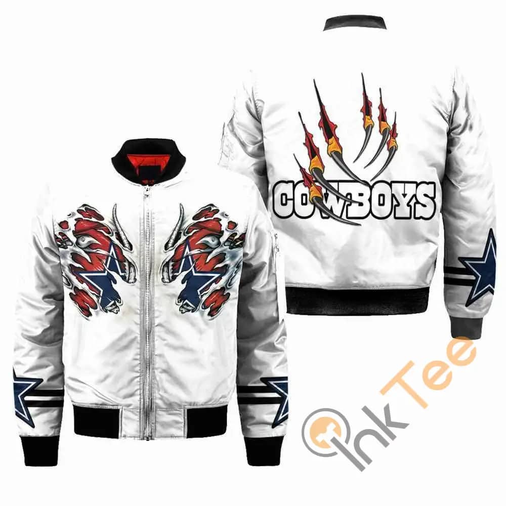 Dallas Cowboys Nfl Claws  Apparel Best Christmas Gift For Fans Bomber Jacket