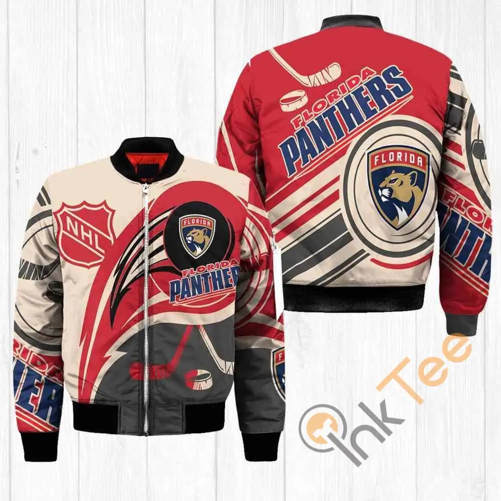 Florida Panthers NHL Balls  Apparel Best Christmas Gift For Fans Bomber Jacket
