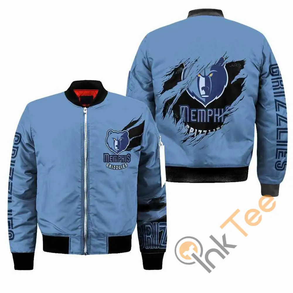 Memphis Grizzlies Nba  Apparel Best Christmas Gift For Fans Bomber Jacket
