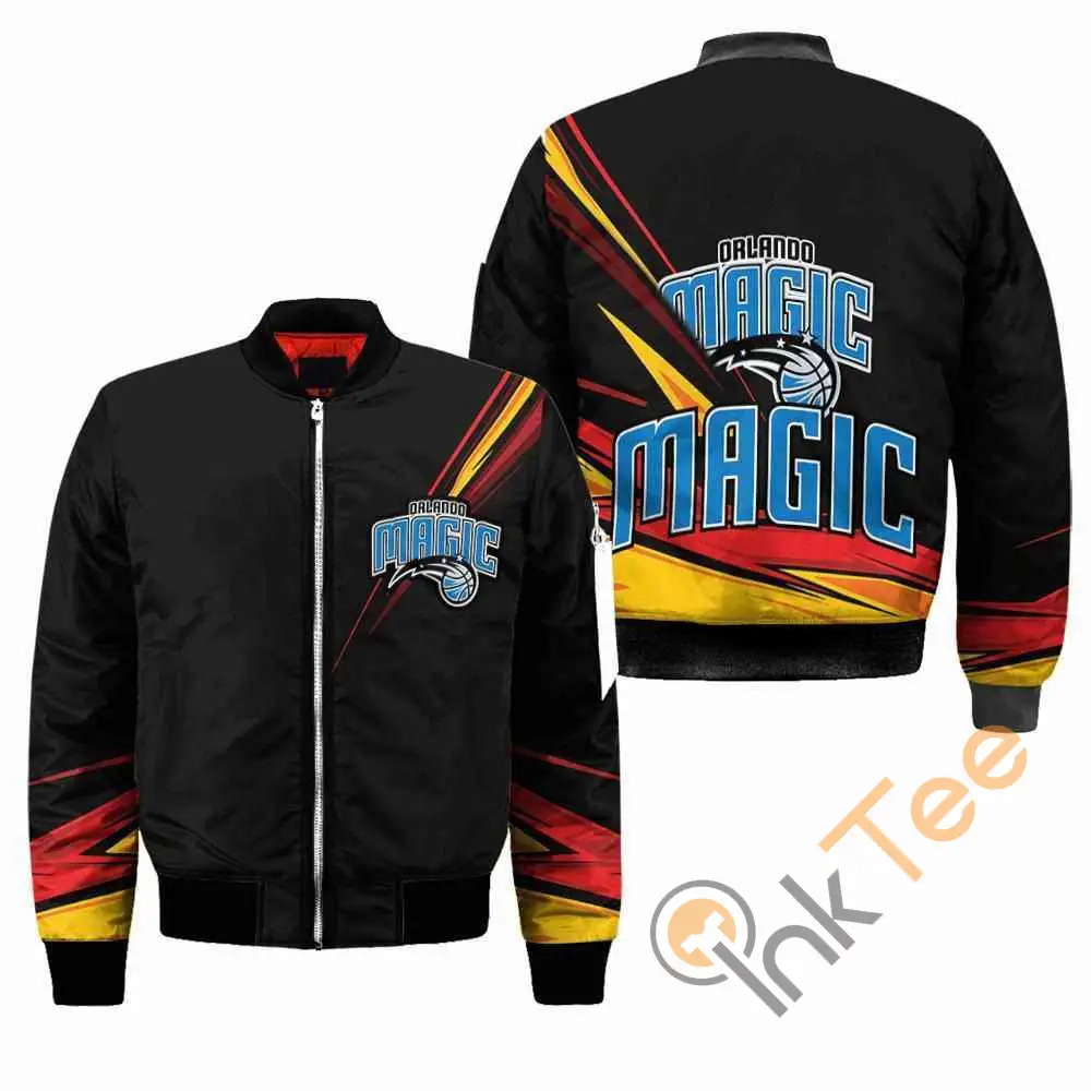 Orlando Magic NBA Black  Apparel Best Christmas Gift For Fans Bomber Jacket