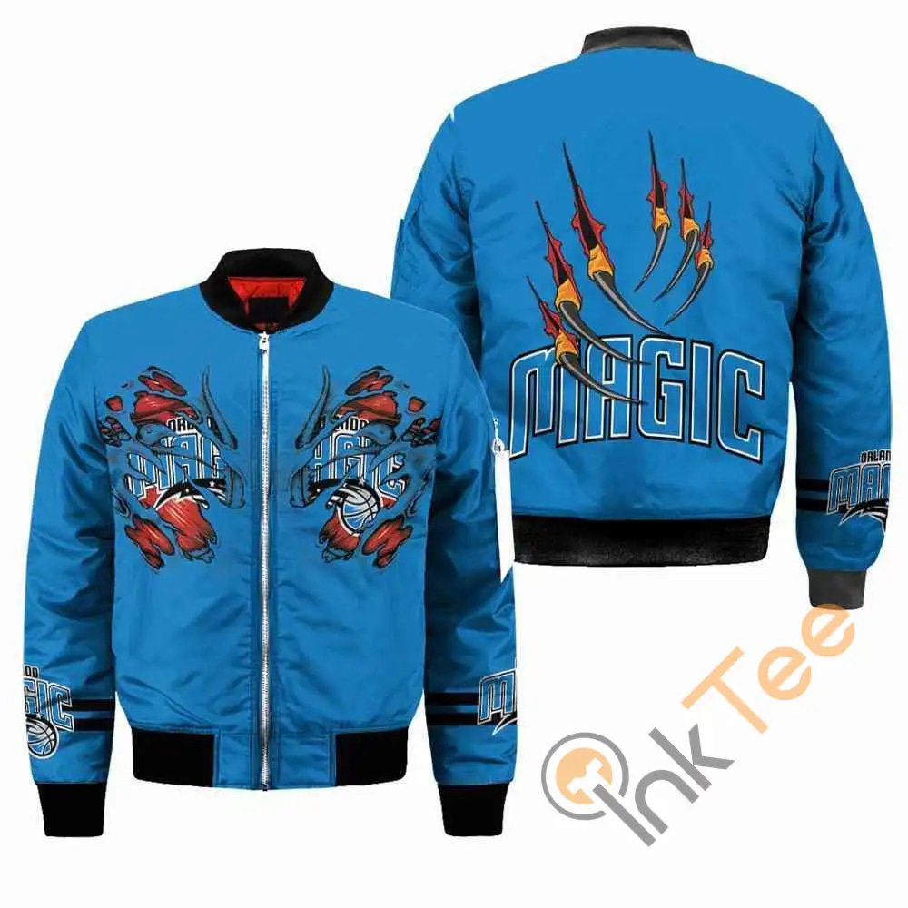 Orlando Magic NBA Claws  Apparel Best Christmas Gift For Fans Bomber Jacket