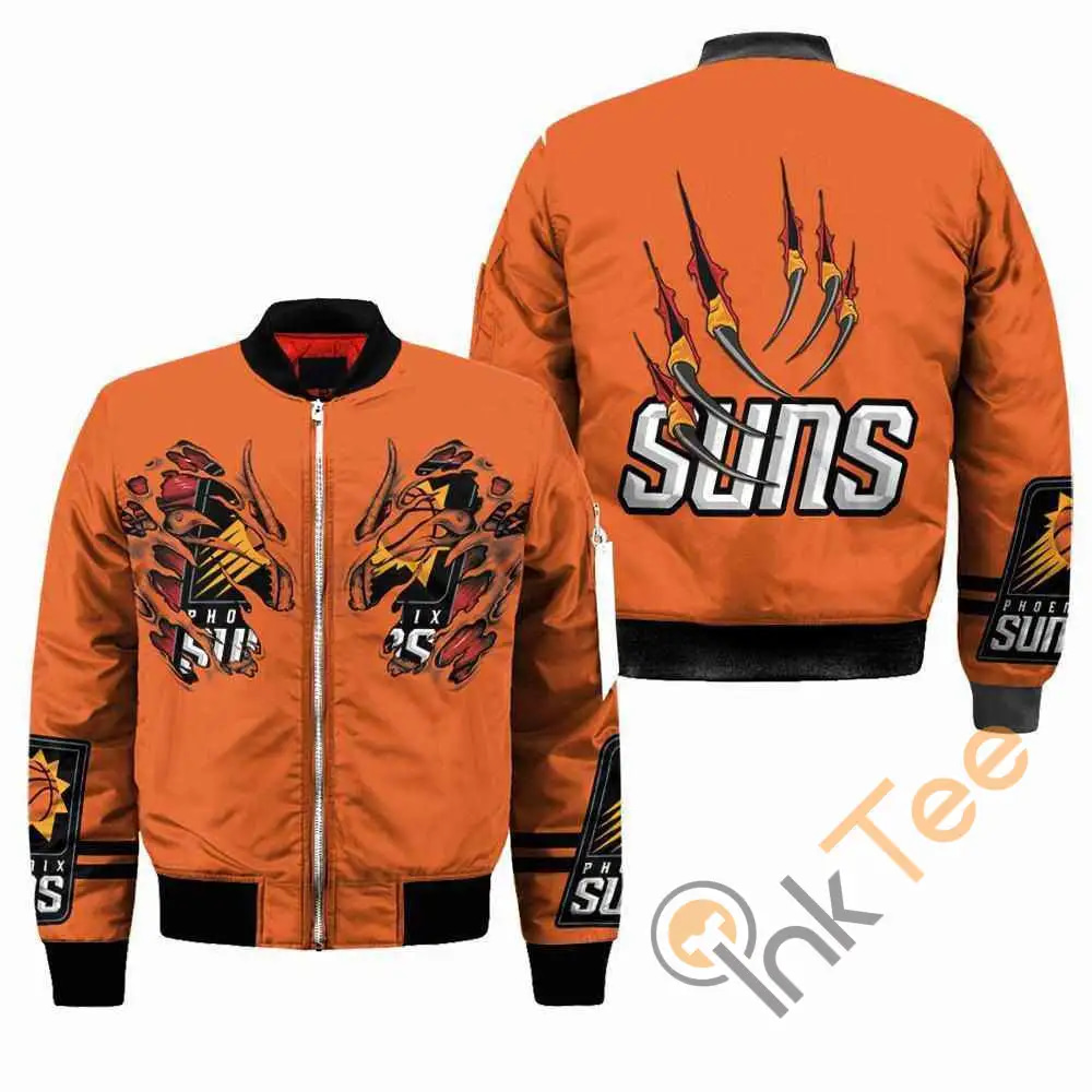 Phoenix Suns NBA Claws  Apparel Best Christmas Gift For Fans Bomber Jacket