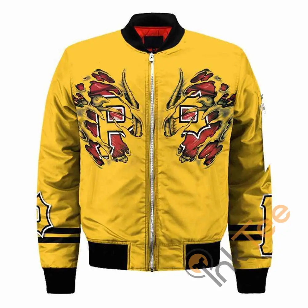 Pittsburgh Pirates MLB Claws  Apparel Best Christmas Gift For Fans Bomber Jacket